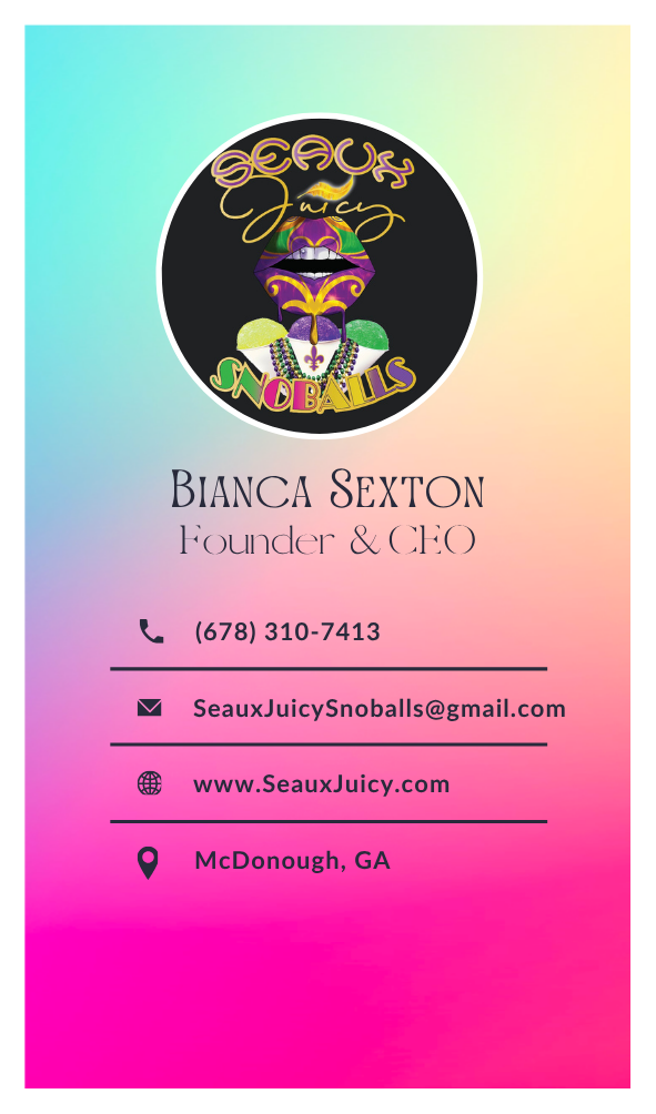 Bianca Sexton Digital Business Card